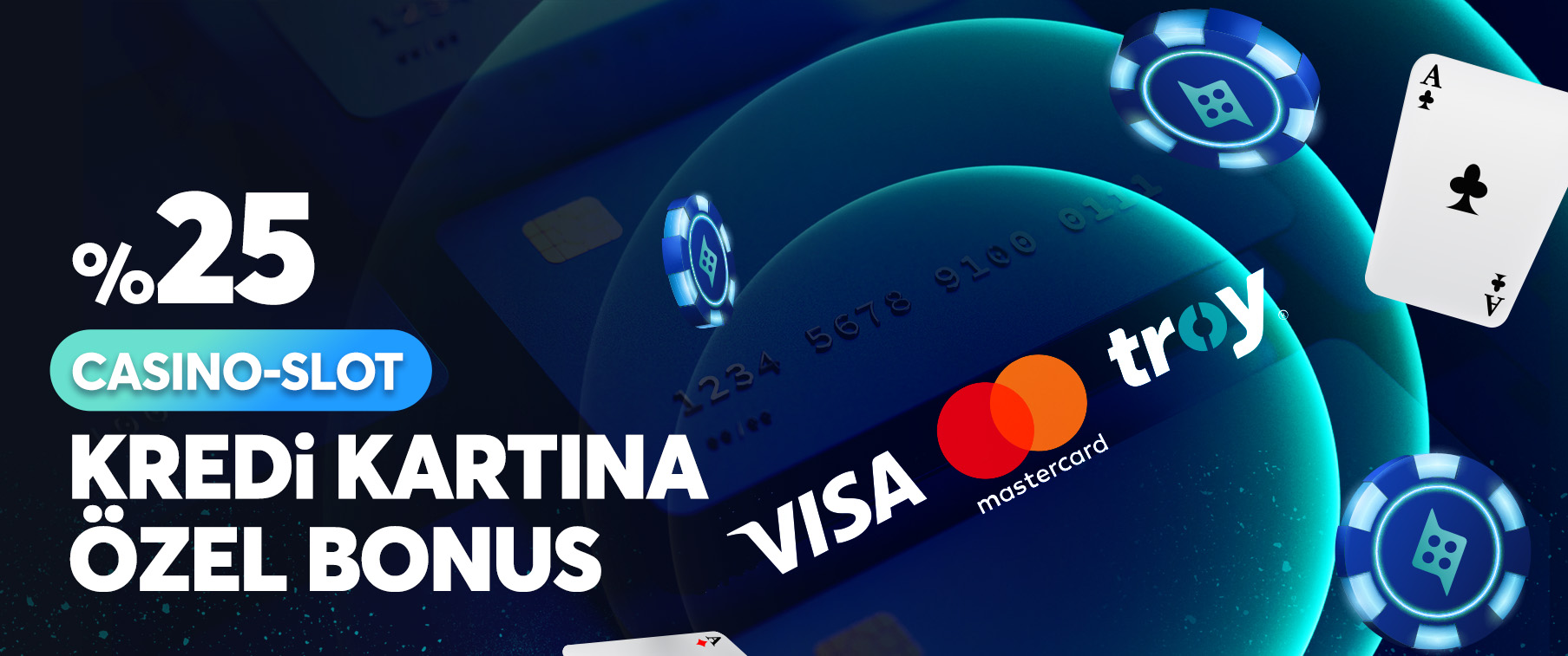  %25 Kredi Kartı Casino Bonusu